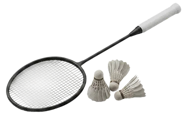Badminton Racket & Shuttle