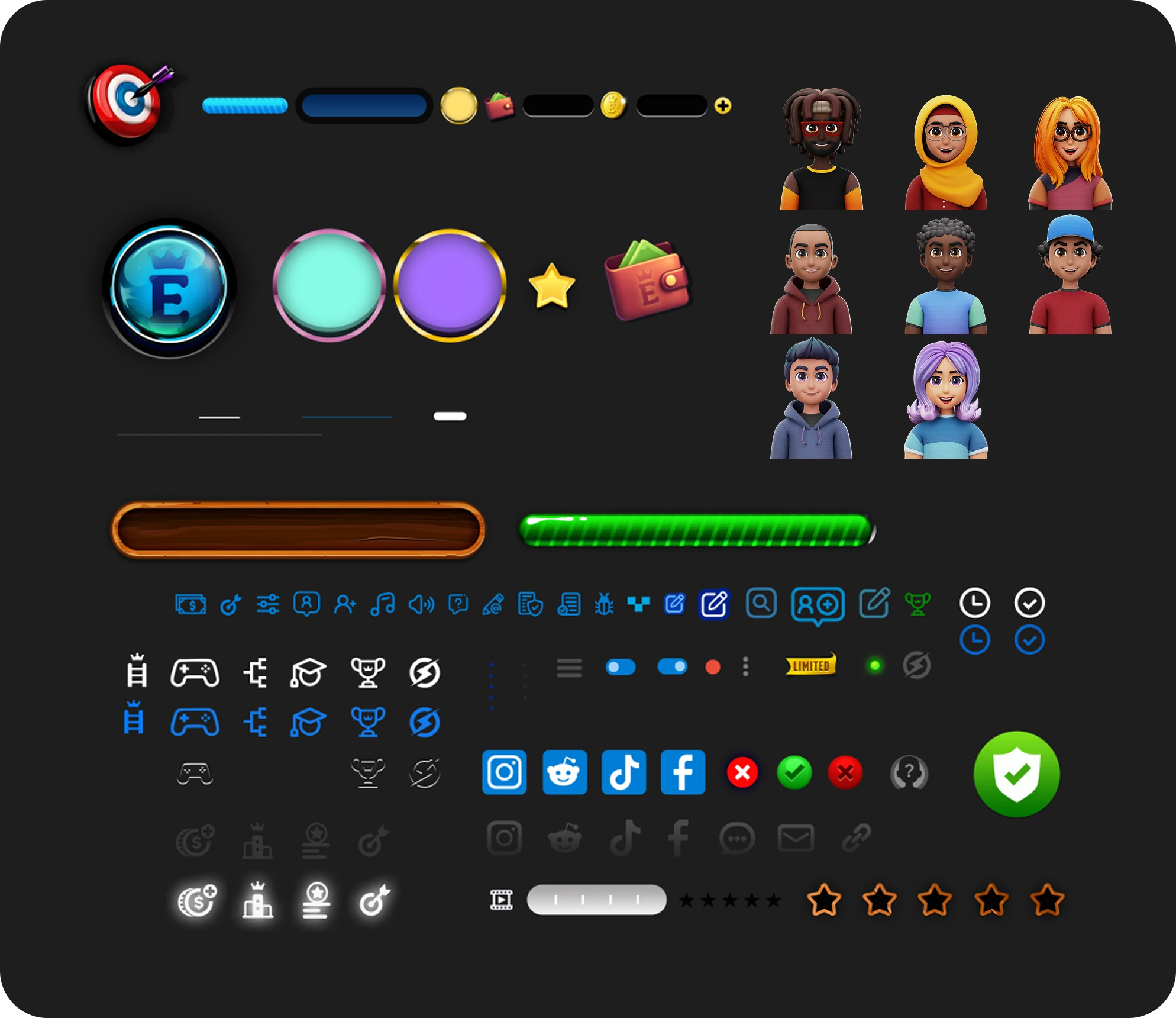 Component Library-Evermore Arcade