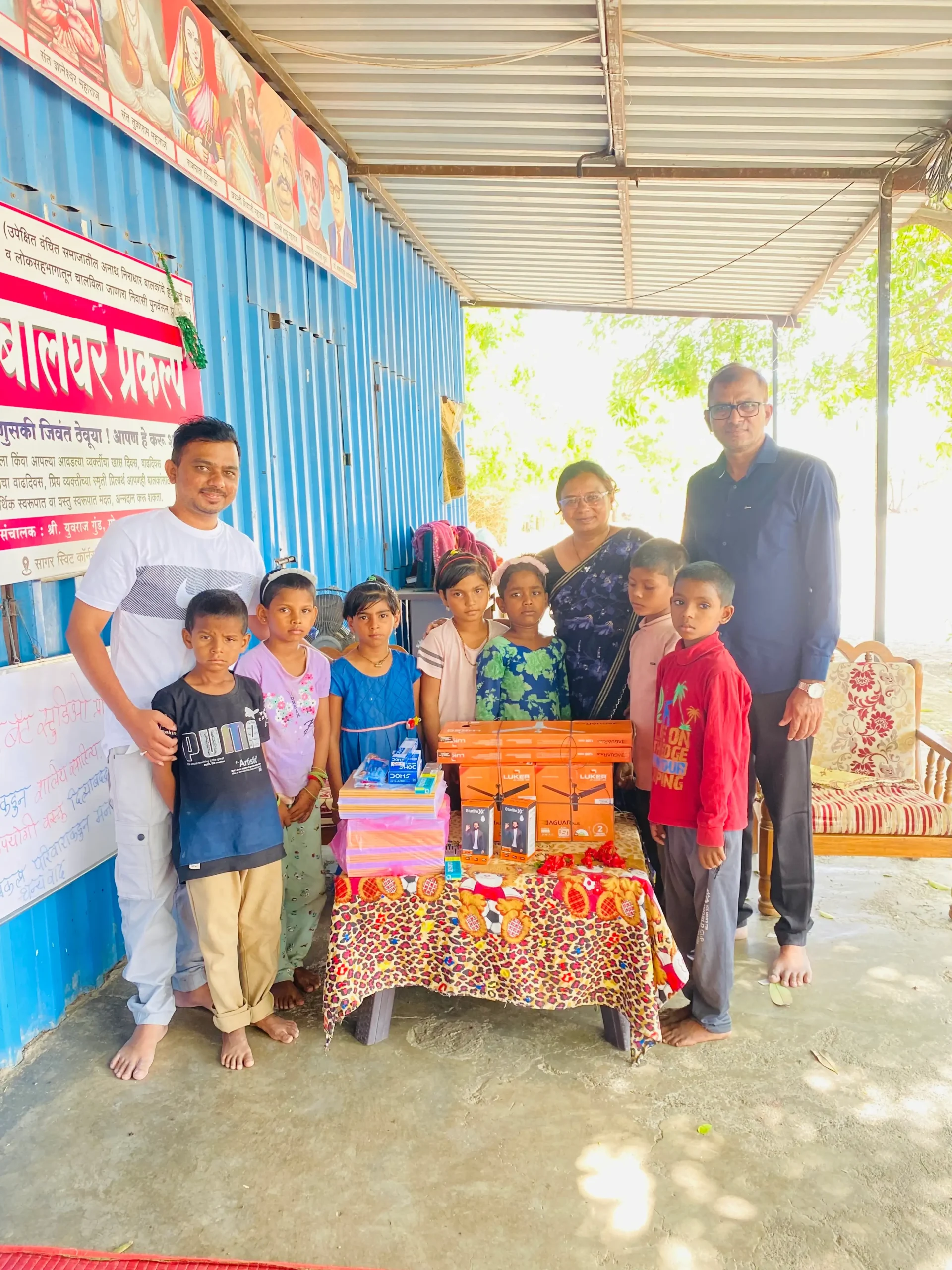 Learning Support to Balghar Anath Ashram