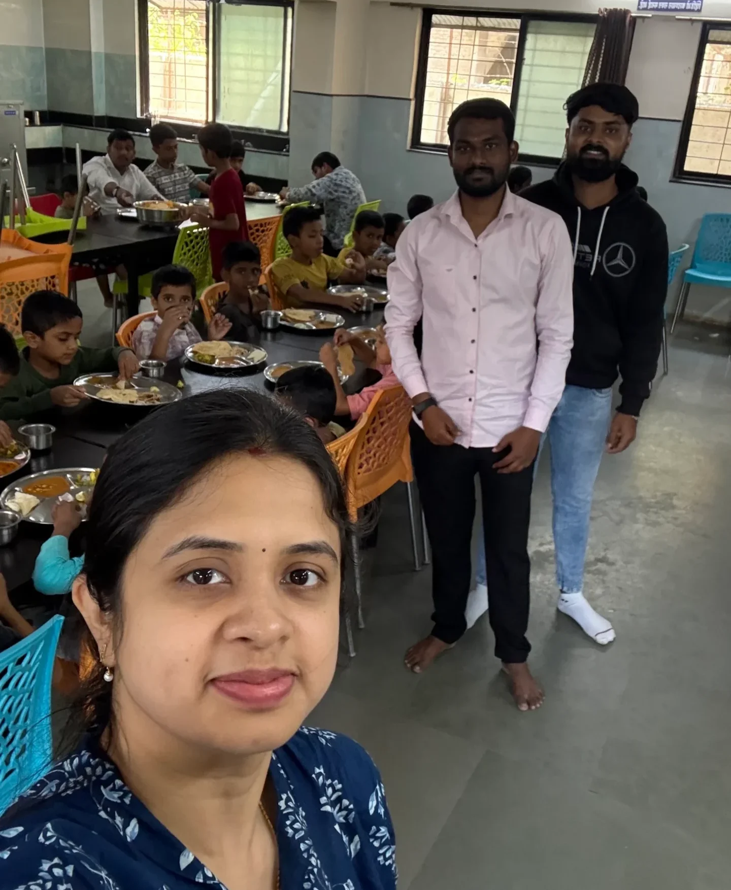 Orphanage Food Distribution Sindhutai Sapkal