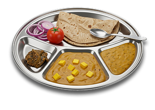 Punjabi Food Thali