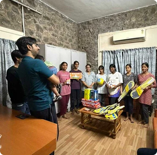 Sports Equipment Donation at Balgram