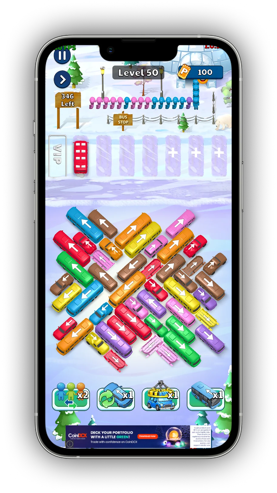 Unblock Jam Gameplay Level 50