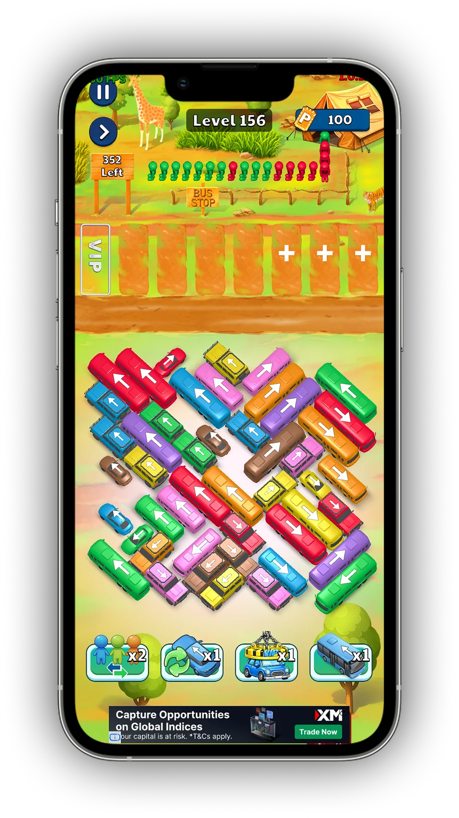 Unblock Jam Gameplay Level 156