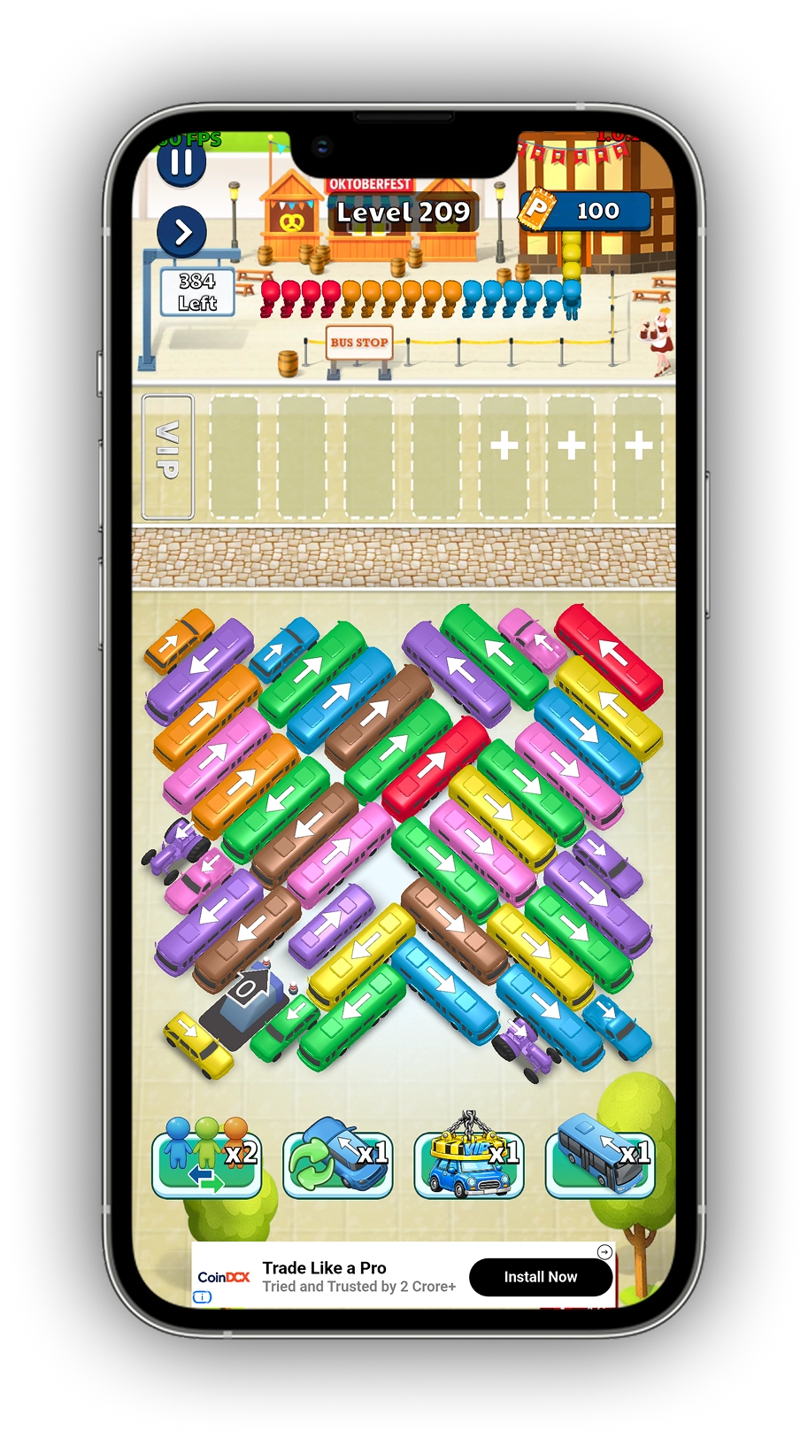 Unblock Jam level 209